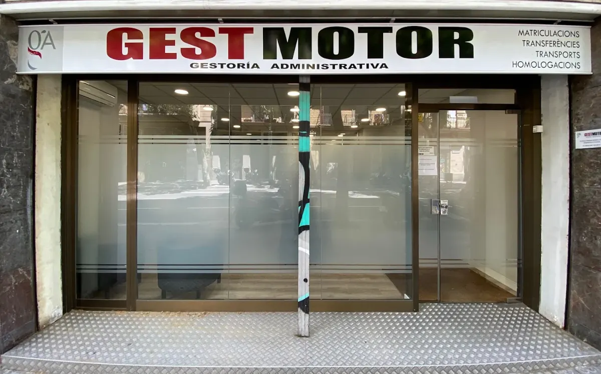 Fachada de Gestmotor en Carrer d'Aragó, 4, Barcelona